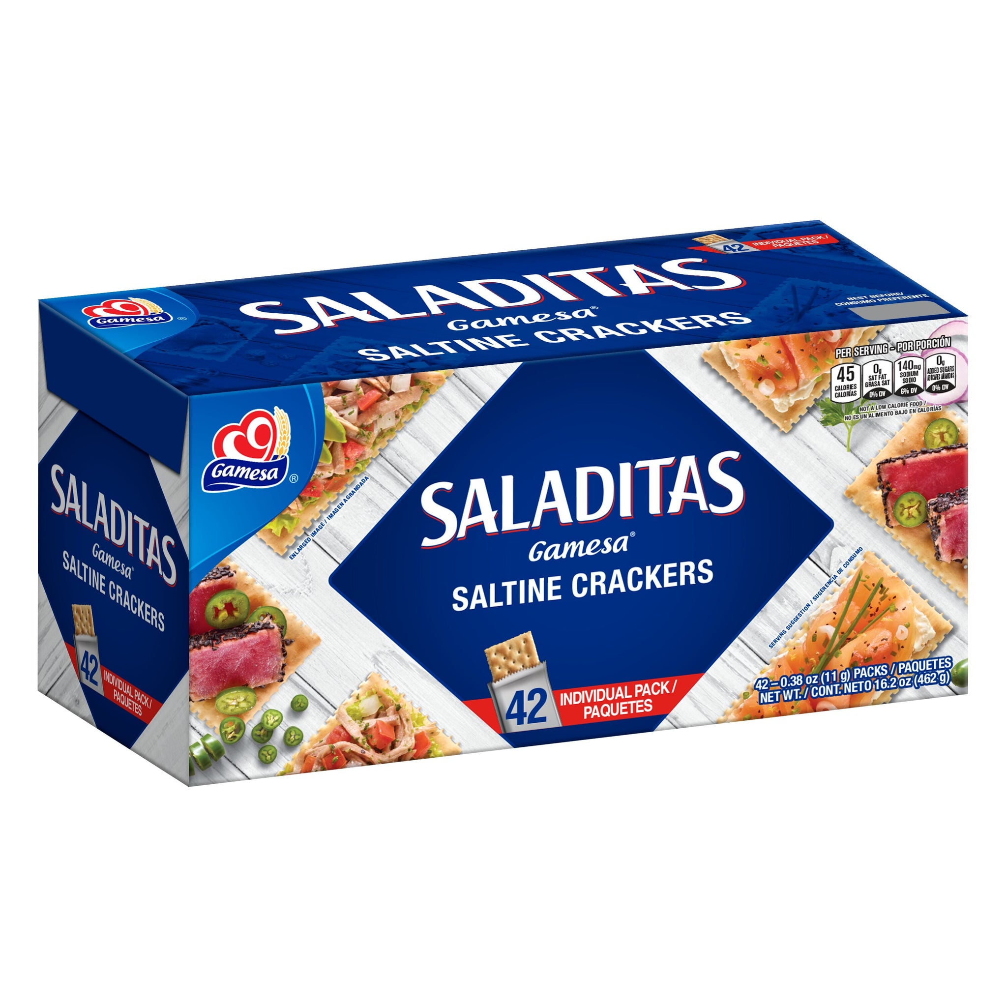 Gamesa 16.2 Oz Saladitas Saltine Crackers, 16.2 Oz