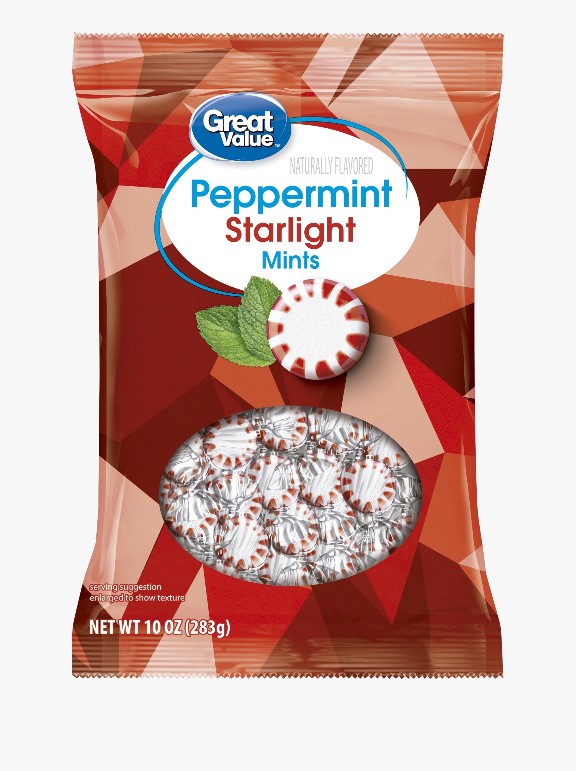 Peppermint Starlight Mints Hard Candy, 10 Oz Bag