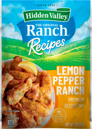 Hidden Valley® Ranch Recipes Lemon Pepper Ranch Premium Recipe Mix, 1 Packet