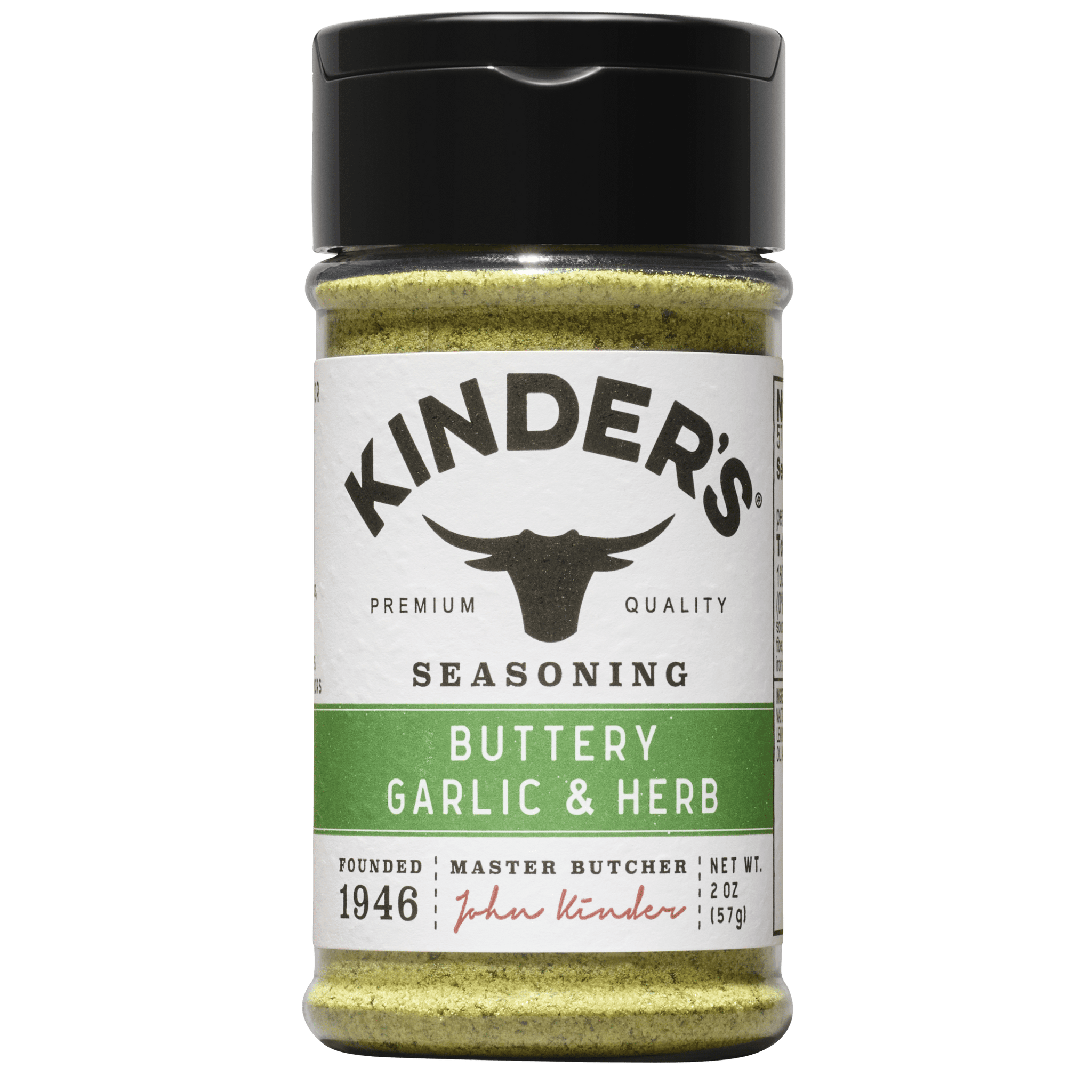Kinder'S Buttery Garlic & Herb Seasoning, 2 Oz