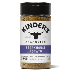 Kinder'S Steakhouse Potato Seasoning Blend with Cracked Pepper, Sea Salt, Garlic, and Herbs, 5.3 Oz