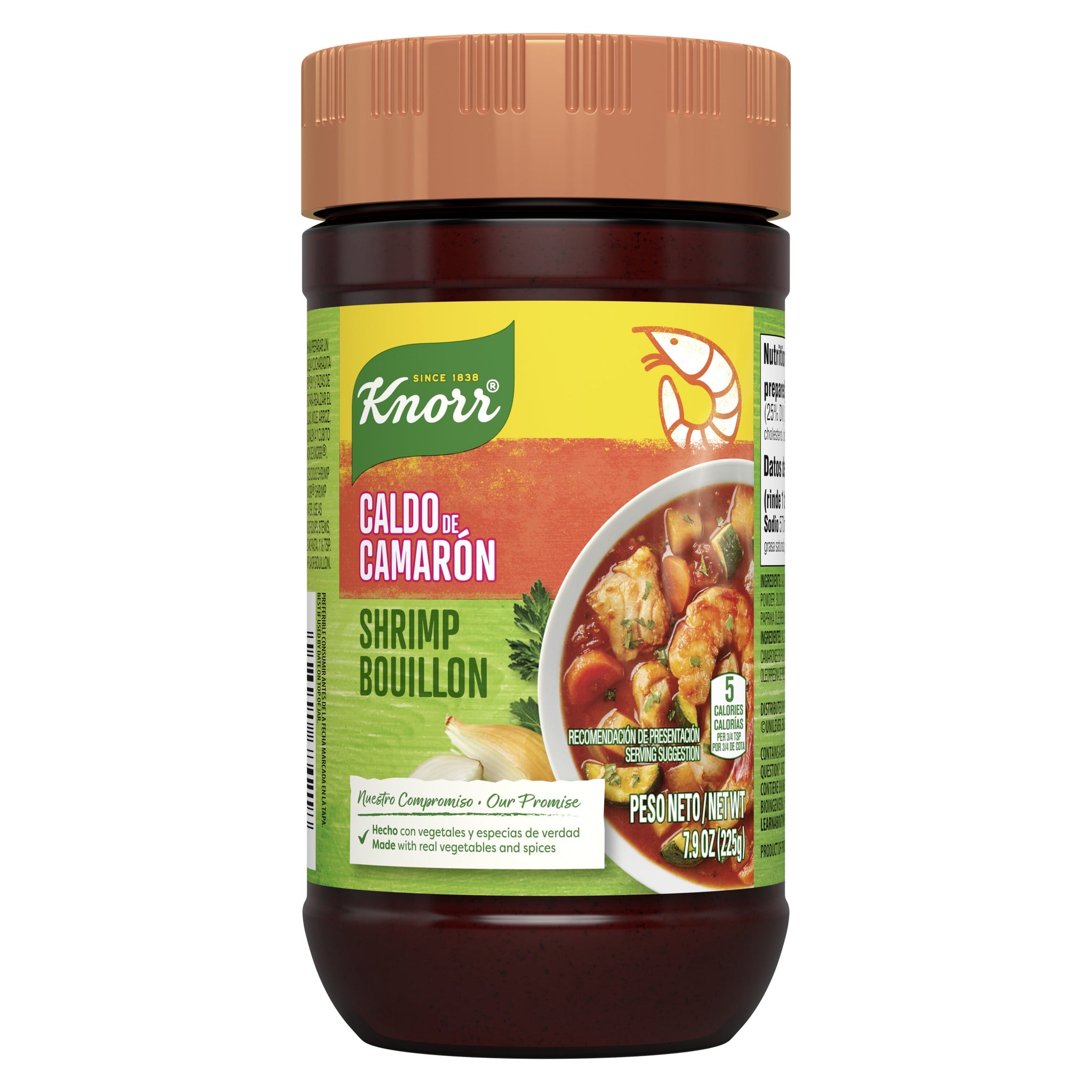 Knorr Granulated Shrimp Flavor Bouillon Powder, 7.9 Oz Jar