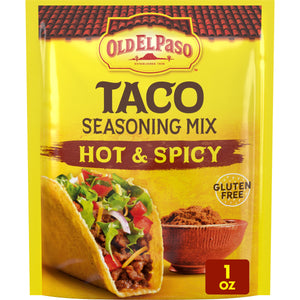 Old El Paso Hot & Spicy Taco Seasoning, 1 Oz.