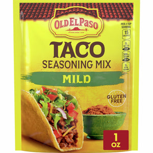 Old El Paso Mild, Taco Seasoning, Easy Meal Prep, 1 Oz.