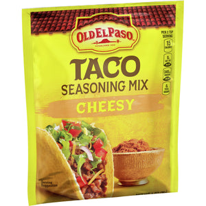 Old El Paso Taco Seasoning Mix, Cheesy, 1-Ounce Packet