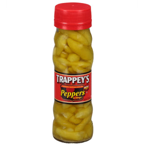 Trappey'S Hot Peppers in Vinegar, 4.5-Ounce Glass Bottle