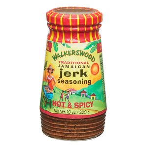 Walkerswood Traditional Jamaican Jerk Seasoning, Hot & Spicy, 10 Oz