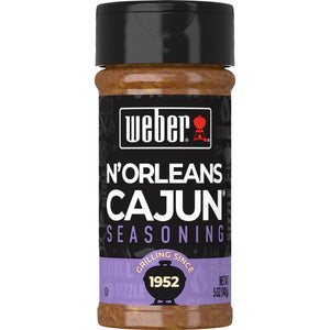 Weber N'Orleans Cajun Seasoning, Gluten Free, 5 Oz