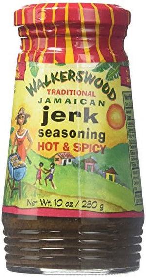 Walkerswood Traditional Jamaican Jerk Seasoning, 10 Oz (Pack of 2) 10 Ounce (Pack of 2)