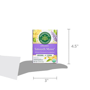 Traditional Medicinals, Organic Smooth Move, Tea Bags, 16 Ct