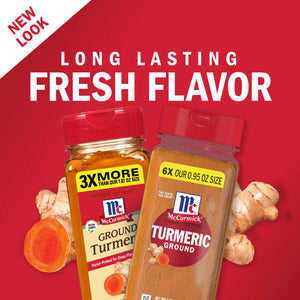 Mccormick Kosher Ground Turmeric, 5.87 Oz Bottle