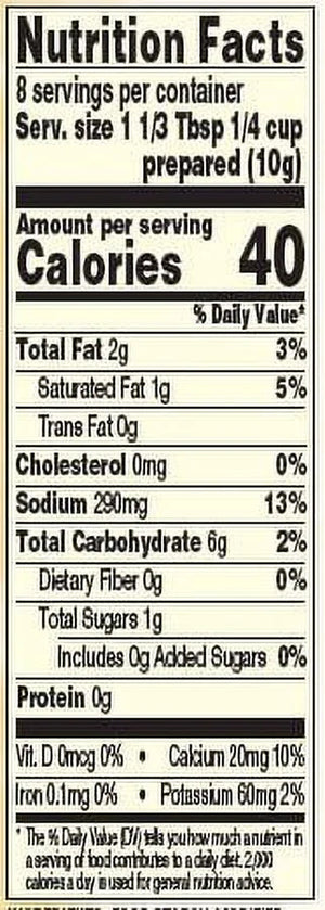 Pioneer Gluten Free Country Gravy Mix 2.75 Oz.