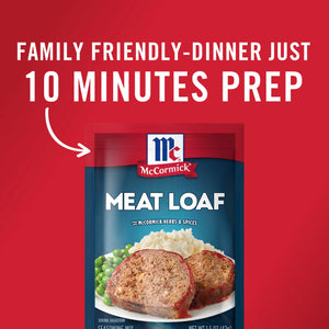 (2 Pack) Mccormick Meat Loaf Seasoning Mix, 1.5 Oz Envelope