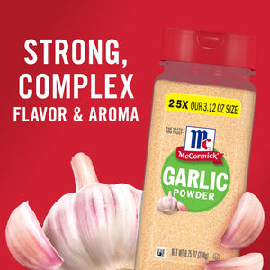Mccormick Kosher Garlic Powder, 8.75 Oz Bottle
