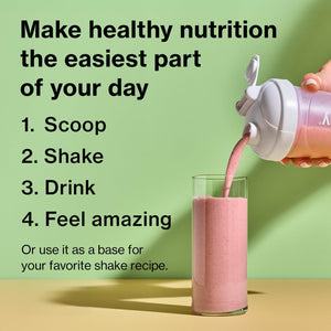 Shakeology Plant Based Protein Powder Blend – Gluten-Free Shake with Vitamins and Minerals – Helps Support , Lean Muscle, Gut Health – Cookies and Creamy, 30 Servings