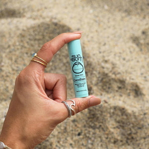 Sun Bum Cocobalm Wild Strawberry - Hydrating Lip Balm with Coconut Oil and Aloe Vera - 0.15 Oz Stick