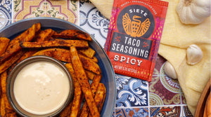 Siete Spicy Taco Seasoning Spice Mix, 1.31 Oz. Packet Siete Family Foods