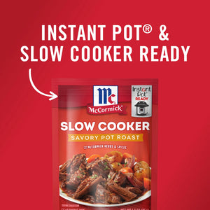 Mccormick Slow Cooker Savory Pot Roast Seasoning Mix, 1.3 Oz Envelope