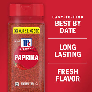 Mccormick Kosher Paprika, 6.62 Oz Bottle