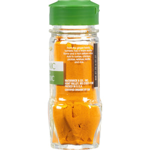 Mccormick Gourmet Organic Ground Turmeric, 1.37 Oz Bottle