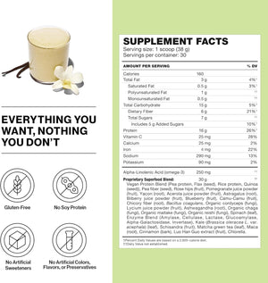 Shakeology Plant Based Protein Powder Blend – Gluten-Free Shake with Vitamins and Minerals – Helps Support , Lean Muscle, Gut Health – Cookies and Creamy, 30 Servings