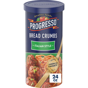 Progresso Italian Style Seasoned Bread Crumbs, 24 Ounces