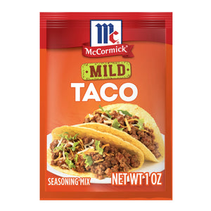 Mccormick Mild Taco Seasoning Mix, 1 Oz Envelope