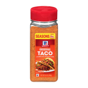 Mccormick Original Taco Seasoning Mix, 8.5 Oz Bottle
