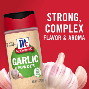 Mccormick Kosher Garlic Powder, 3.12 Oz Bottle