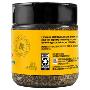 Mccormick Flavor Maker Egg Topping Seasoning, 5.9 Oz Jar