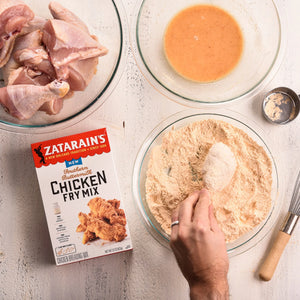Zatarain'S No Artificial Flavors Southern Buttermilk Chicken Fry Mix, 9 Oz Box