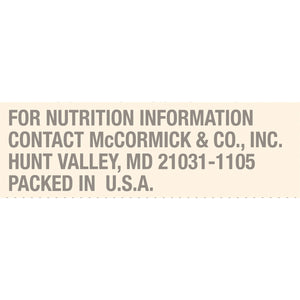Mccormick Gourmet Organic Basil Leaves, 0.55 Oz Bottle
