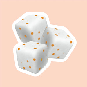 ICE BREAKERS Ice Cubes Orange Cream Pop Sugar Free Chewing Gum Bottle, 3.24 Oz