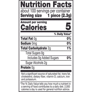Ice Breakers Ice Cubes Arctic Grape Flavored Sugar Free Chewing Gum, Pouch 8.11 Oz, 100 Pieces