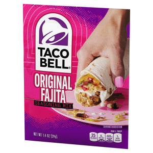 Taco Bell Original Fajita Seasoning Mix, 1.4 Oz Packet