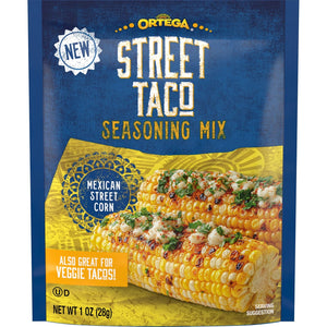 Ortega Street Taco Seasoning Mix, Mexican Street Corn, 1 Ounce