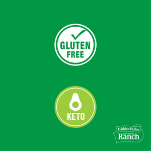 Hidden Valley Original Ranch Dips Mix, Gluten Free, Keto-Friendly, 1 Oz, 4 Packets