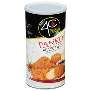4C® Japanese Style Seasoned Panko Bread Crumbs 13 Oz. Canister Serving Size: 1/2 Cup (28G) Servings per Container: about 13