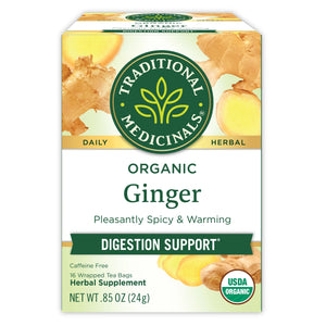 Traditional Medicinal Ginger, Organic Tea Bags, 16 Count