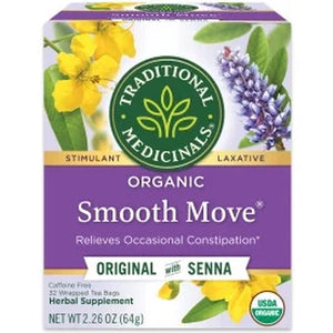 Traditional Medicinals, Organic Smooth Move, Tea Bags, 32 Count