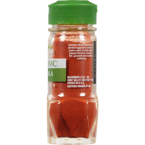 Mccormick Gourmet Organic Paprika, 1.62 Oz Bottle