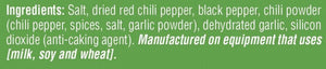 Tony Chachere'S, Cajun, Creole, Original Seasoning, 17 Oz, Shelf Stable, Nut Free, No MSG