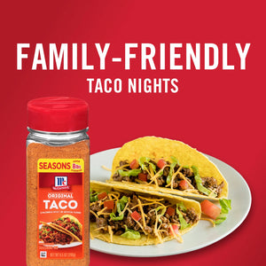 Mccormick Original Taco Seasoning Mix, 8.5 Oz Bottle