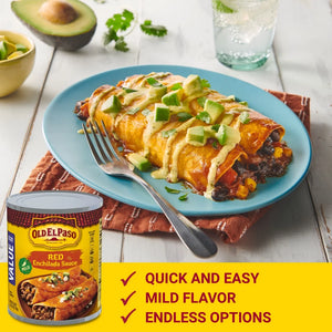Old El Paso Mild Red Enchilada Sauce, Value Size, 1 Ct., 28 Oz.