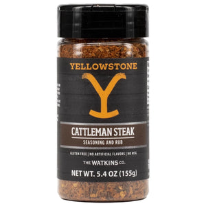 Yellowstone Cattleman Steak Rub, 5.4Oz (Mixed Spices & Seasonings)