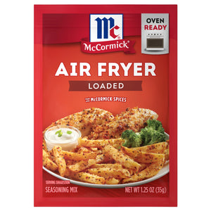 Mccormick No Artificial Flavors Air Fryer Loaded Seasoning Mix, 1.25 Oz Envelope