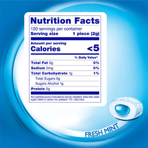 Mentos Pure  Mint Sugar Free Gum Extra Value Pack, 120 Count Bag