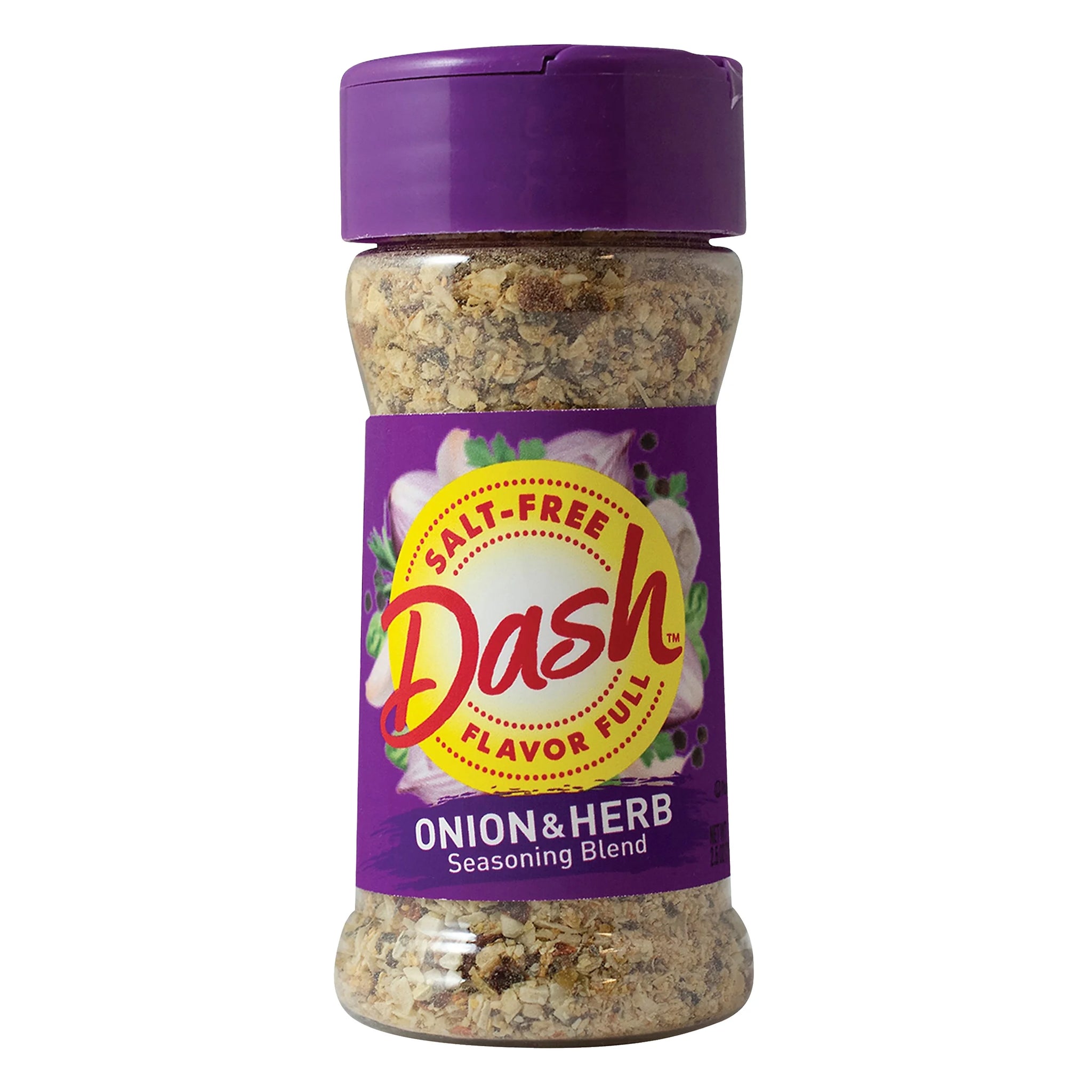 Dash Onion & Herb Seasoning Blend, Salt Free, Kosher, 2.5 Oz