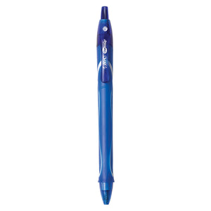 BIC Gel-Ocity Retractable Quick Dry Gel Pen, Medium Point, Assorted, 12-Count