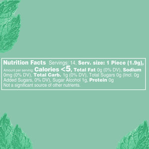 Orbit Gum Sweet Mint Sugar Free Chewing Gum, Single Pack - 14 Pieces